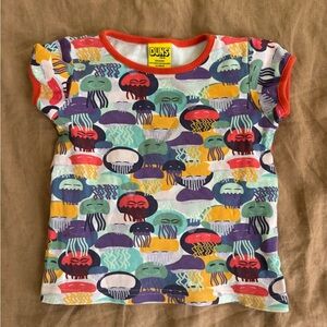 DUNS Jellyfish Tee sz 98 (approx 4T)